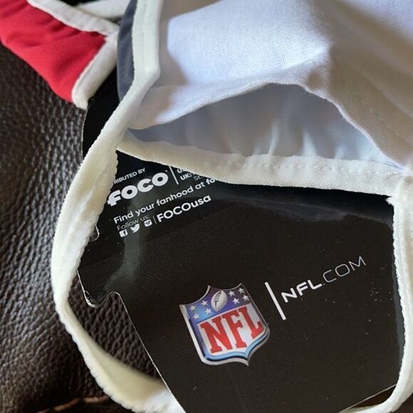 Nfl Licensed Houston Texans Set of 3 Face Masks - Picture 4 of 4